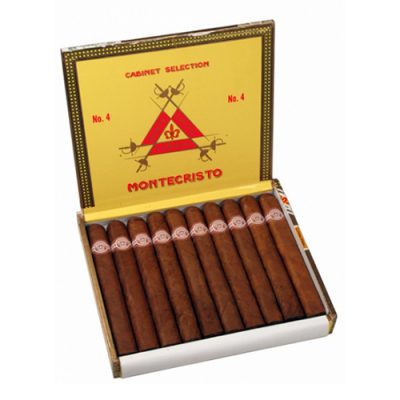 Montecristo No. 4 Cigars – 10s  (Cuban)