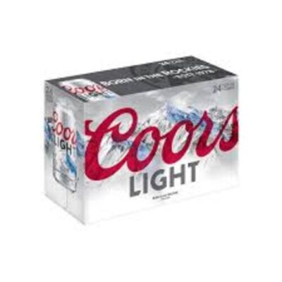 Coors Light Beer – 24/355 ml tins