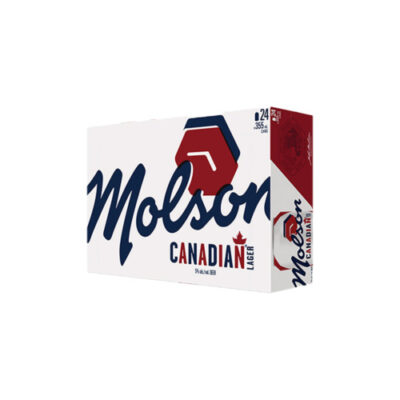 Molson Canadian Beer – 24 /355 ml tins
