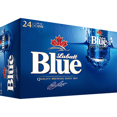 Labatt Blue – 24/330 ml bottles