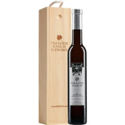Paradise Ranch Sauv Blanc Ice Wine (white) w/ wood box- 12/375 ml
